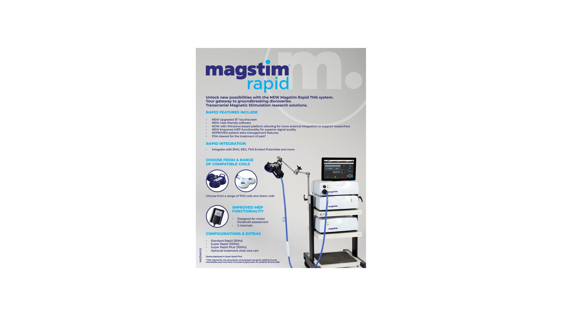 New Magstim Rapid TMS Brochure