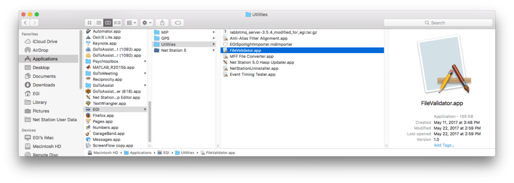 How to use the File Validator Utility available in Net Station 5.4 ...