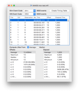 EGI MovieTimingTestResult