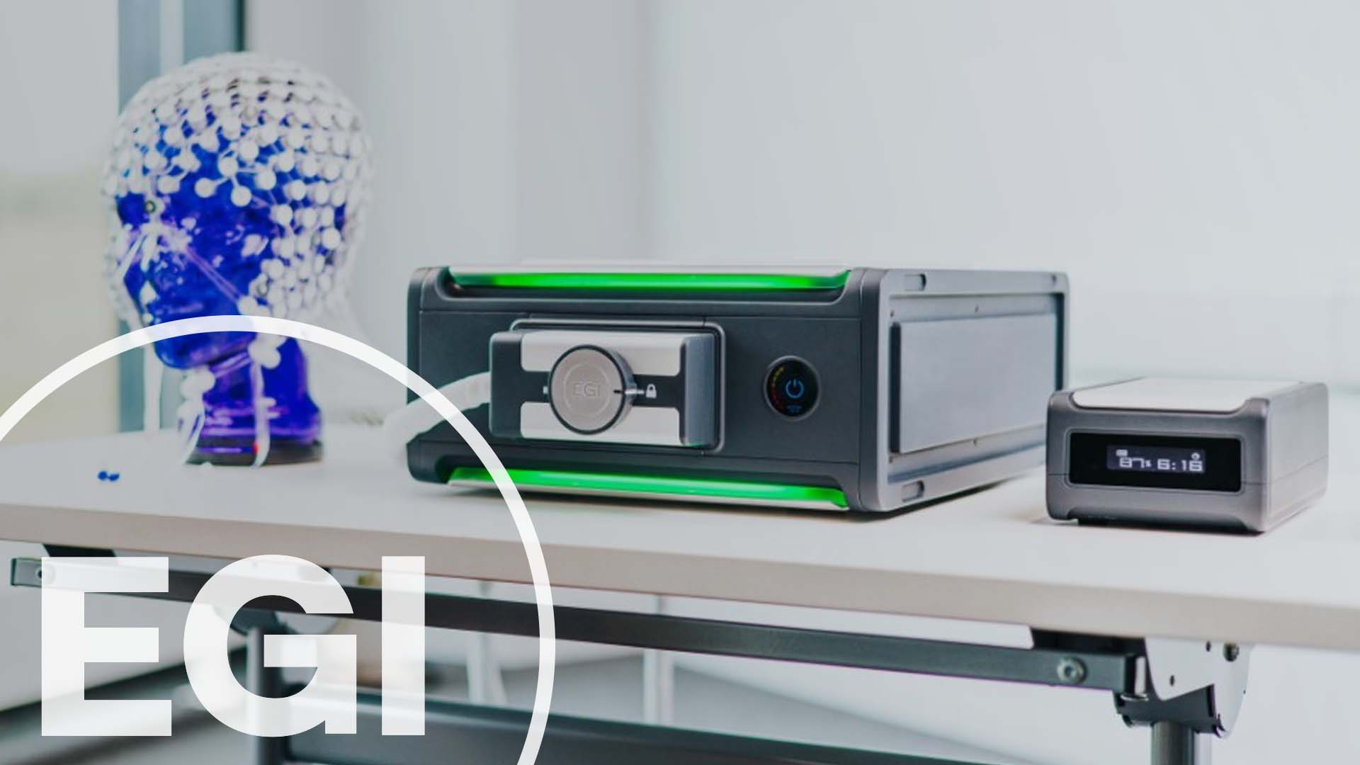 EGI Geodesic EEG System 500 GES 500 BANNER