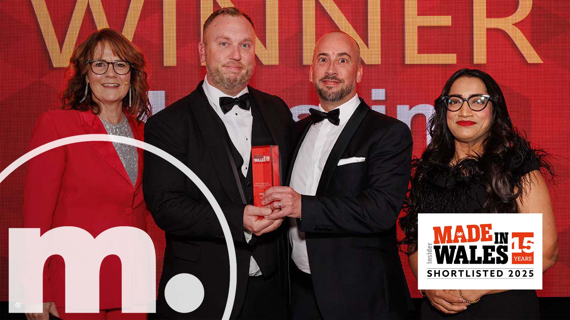 Magstim Wins Medical, Pharma and Healthcare Manufacturer of the Year at the Made in Wales Awards 2025!