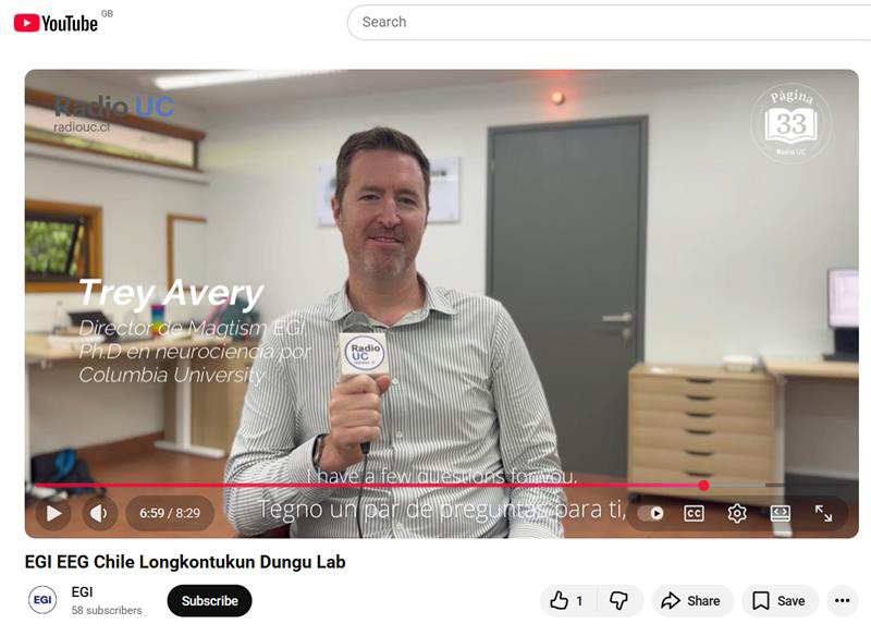 EGI EEG YouTube Chile Cover